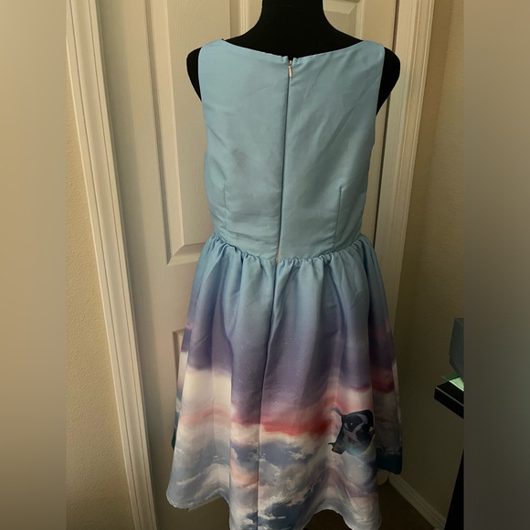 NWOT Her Universe XL runs small Star Wars Bespin Dress blue ombré juniors - Picture 4 of 16